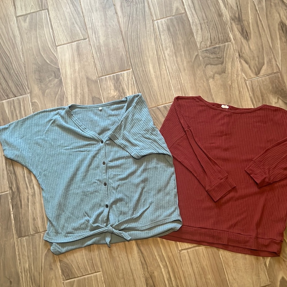 Womens XL knitted tops